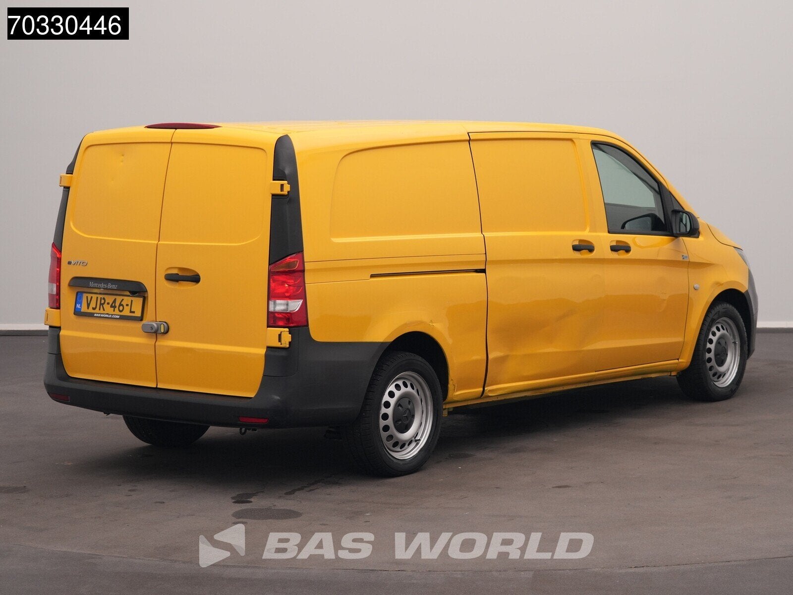Mercedes eVito Elektrisch 41kWh 150km WLTP Airco Camera APK, Auto's, Automaat, Stof, Gebruikt, 116 pk