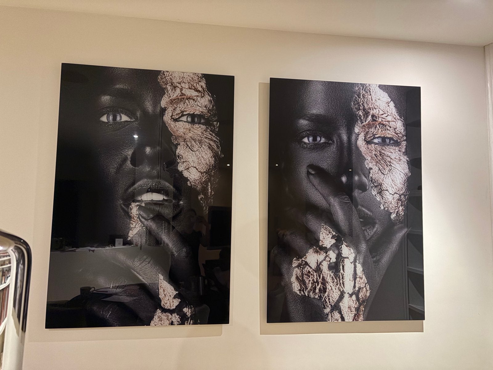 Plexiglas schilderijen - 100x148 cm, Ophalen, Kunststof, Met textuur, Portret