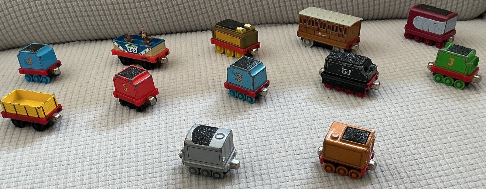Thomas de trein WAGONS PER STUK 2,50, Ophalen, Gebruikt