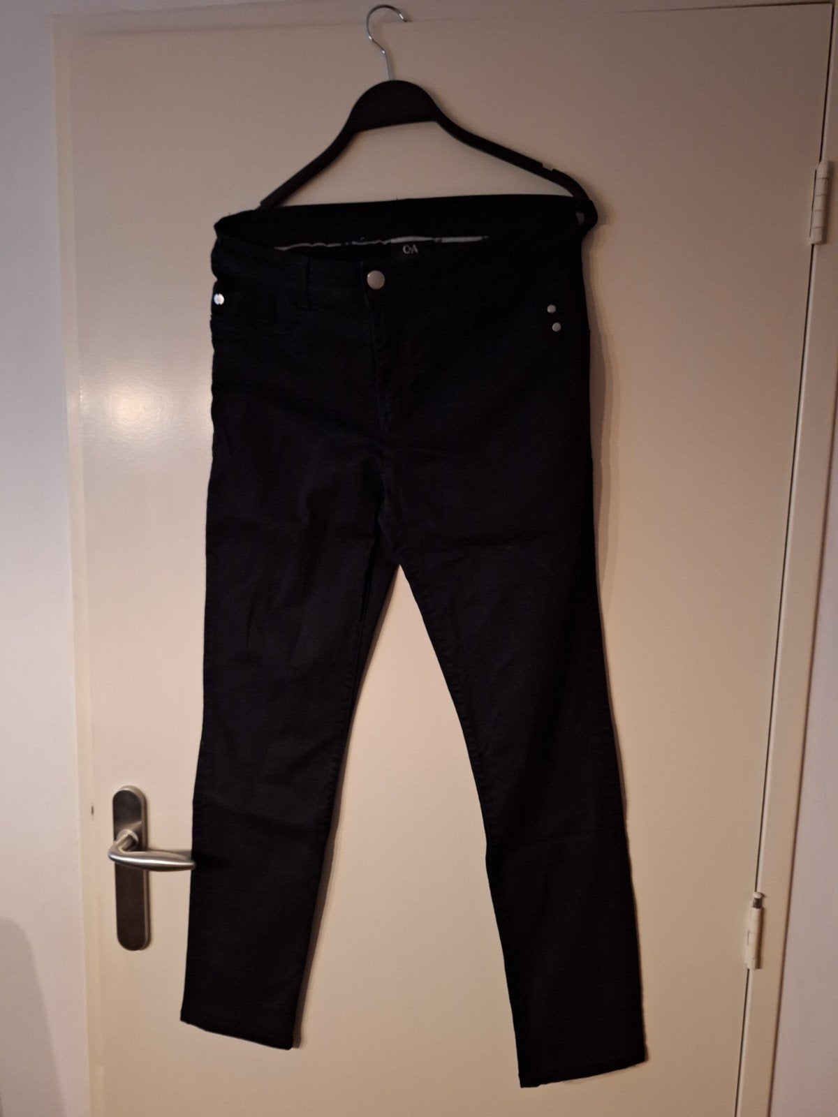 dames broek zwart c& a maat 40, Maat 38/40 (M), Zwart, Ophalen of Verzenden, Lang