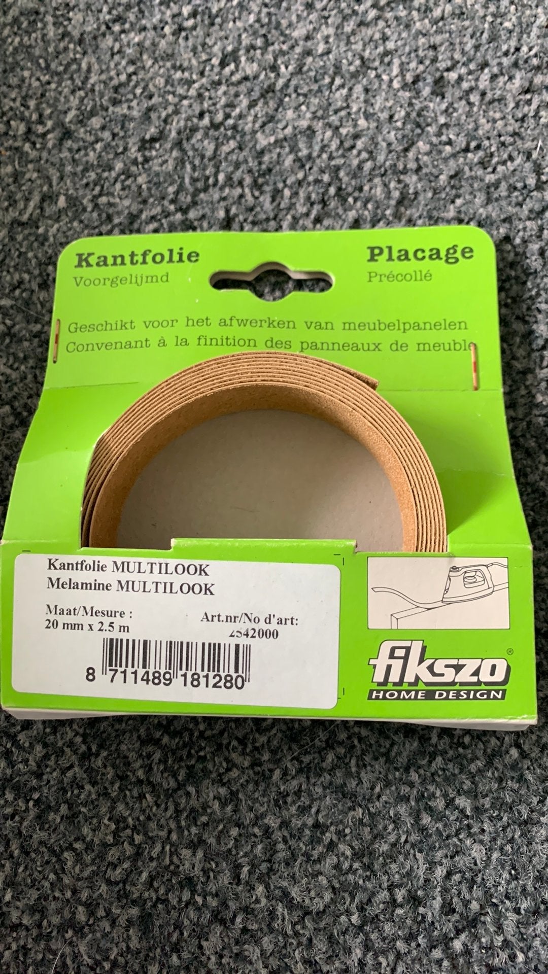 Kantfolie, Doe-het-zelf en Verbouw, Hout en Planken, Ophalen of Verzenden, Nieuw