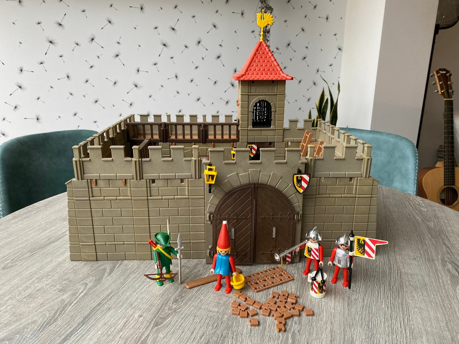 Vintage steck kasteel set 3446 uit 1984/85., Kinderen en Baby's, Speelgoed | Playmobil, Ophalen of Verzenden, Gebruikt, Complete set