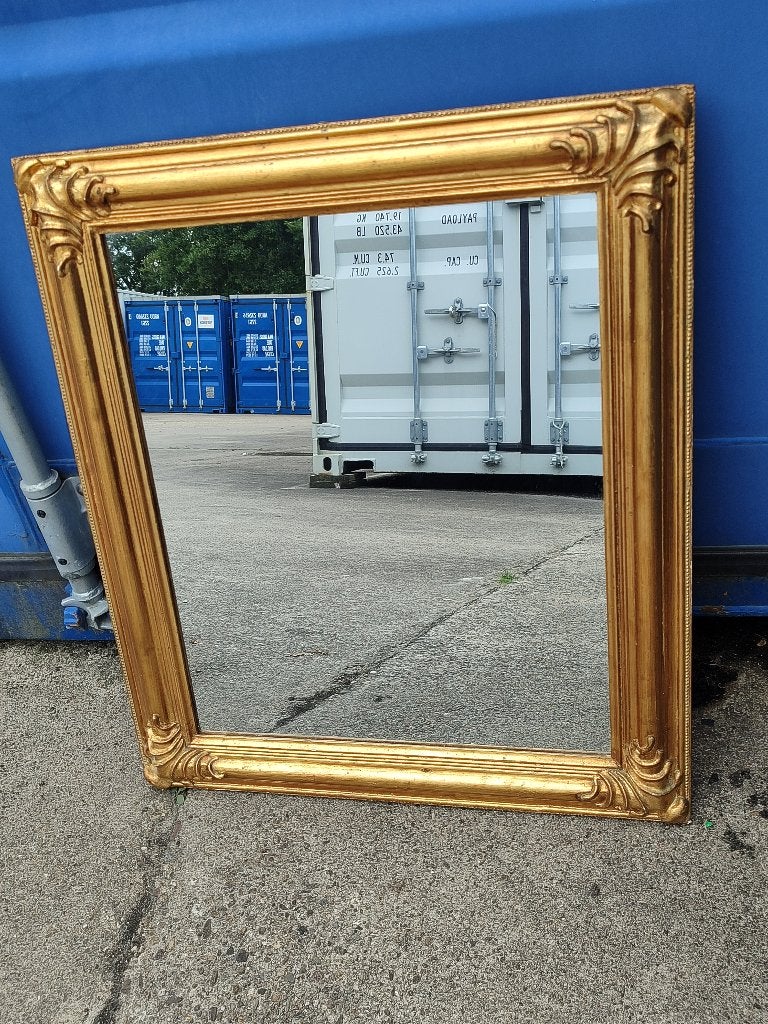 Brocante wandspiegel, Ophalen