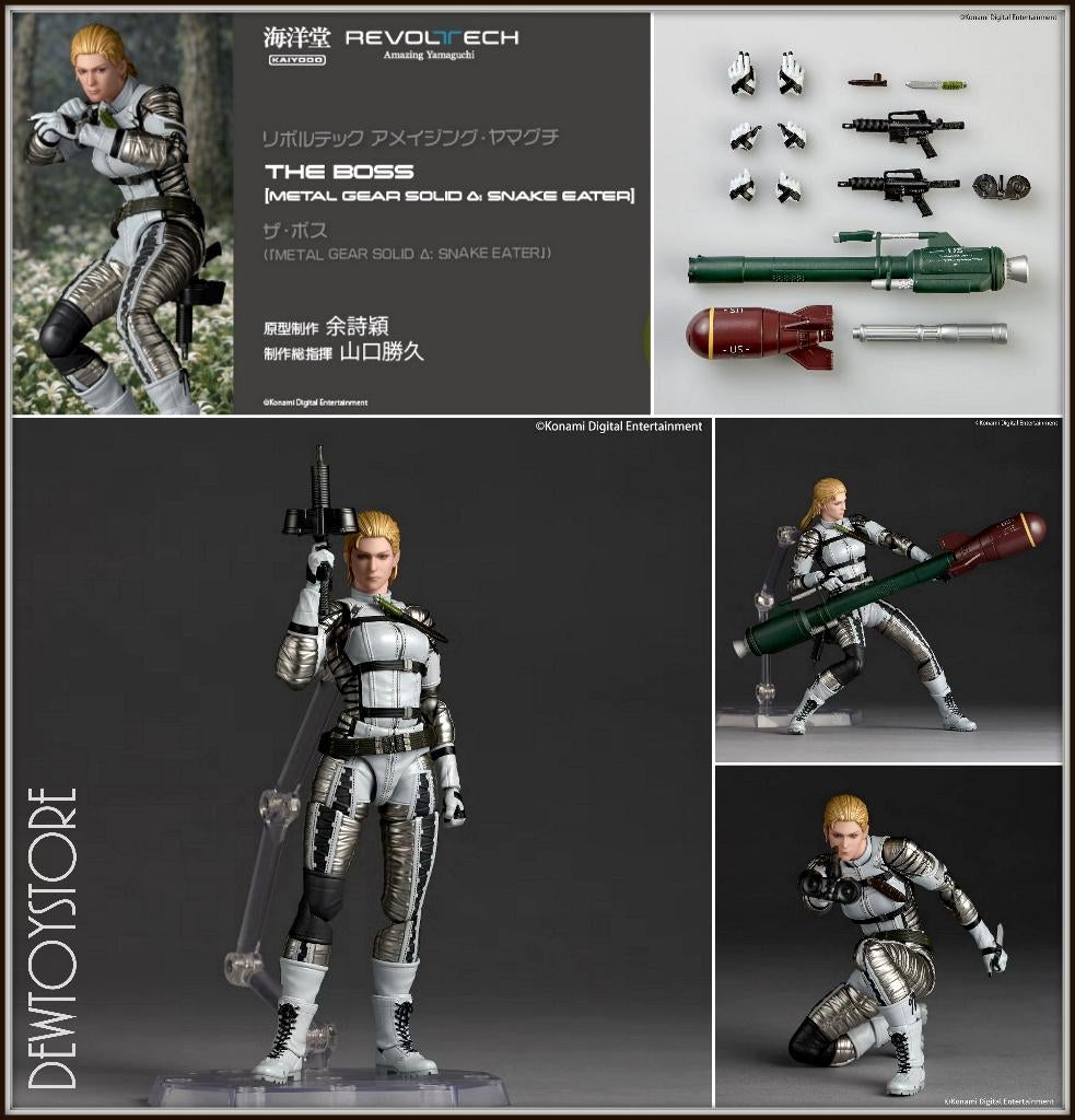 [Pre-order] Kaiyodo Amazing Yamaguchi Revoltech - The Boss, Verzenden, Nieuw