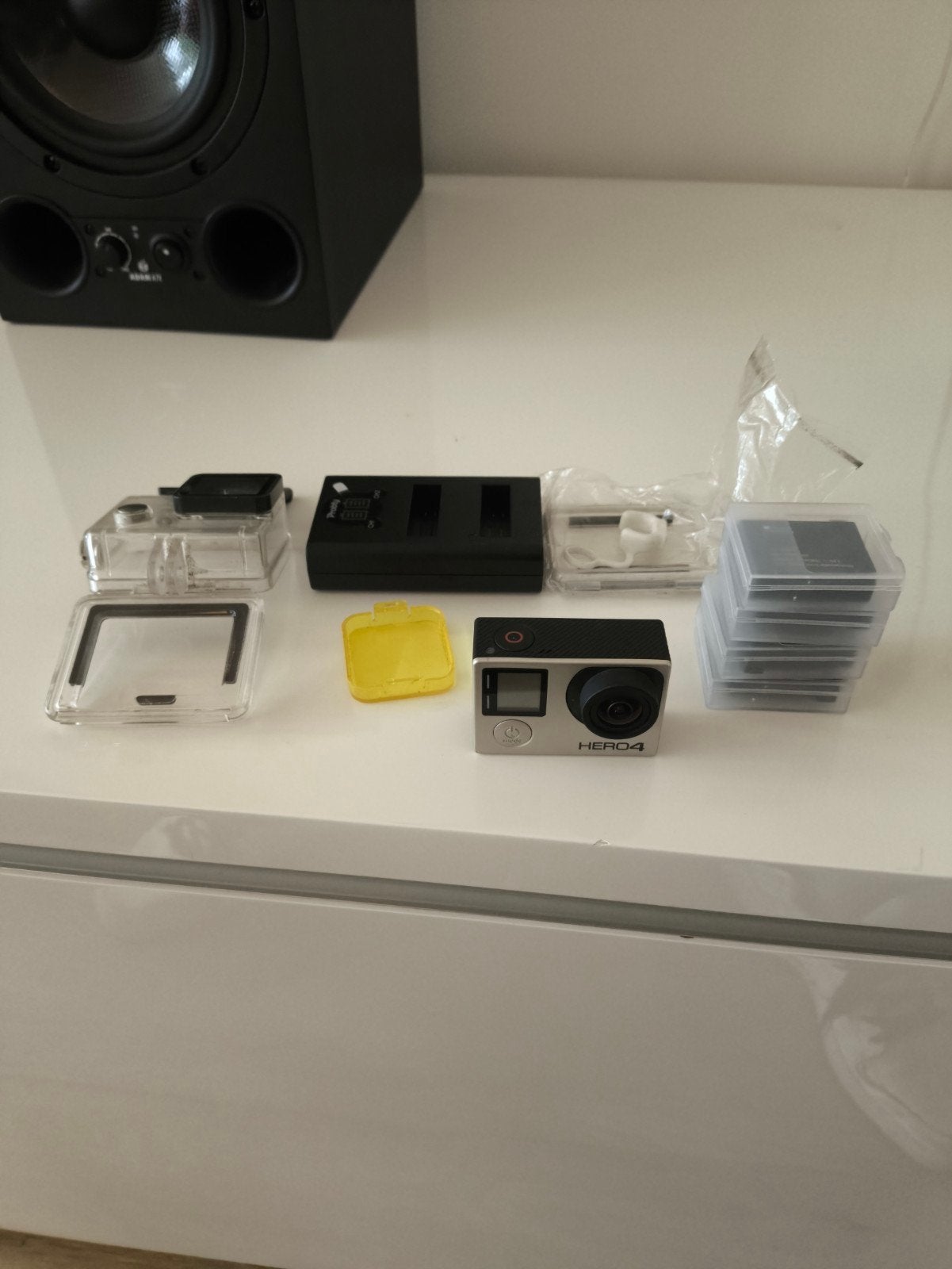 GoPro Hero 4 Silver, Audio, Tv en Foto, Actiecamera's, Ophalen of Verzenden, Gebruikt, GoPro