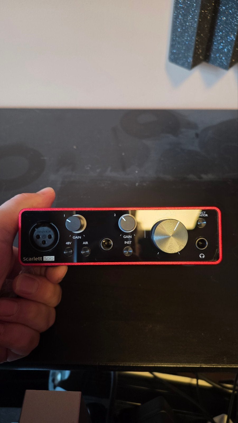 Focusrite Scarlett Solo mk3, Ophalen of Verzenden, Zo goed als nieuw, Minder dan 5 kanalen, Microfooningang