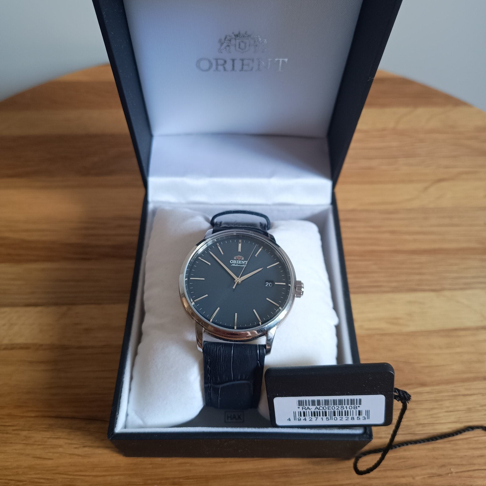 Orient Maestro RA-AC0E04L10B Automaat, Ophalen of Verzenden, Zo goed als nieuw, Leer, Overige merken