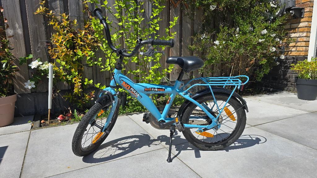 Kinderfiets 16 inch "bike fun kinds", Ophalen, Gebruikt, 16 inch