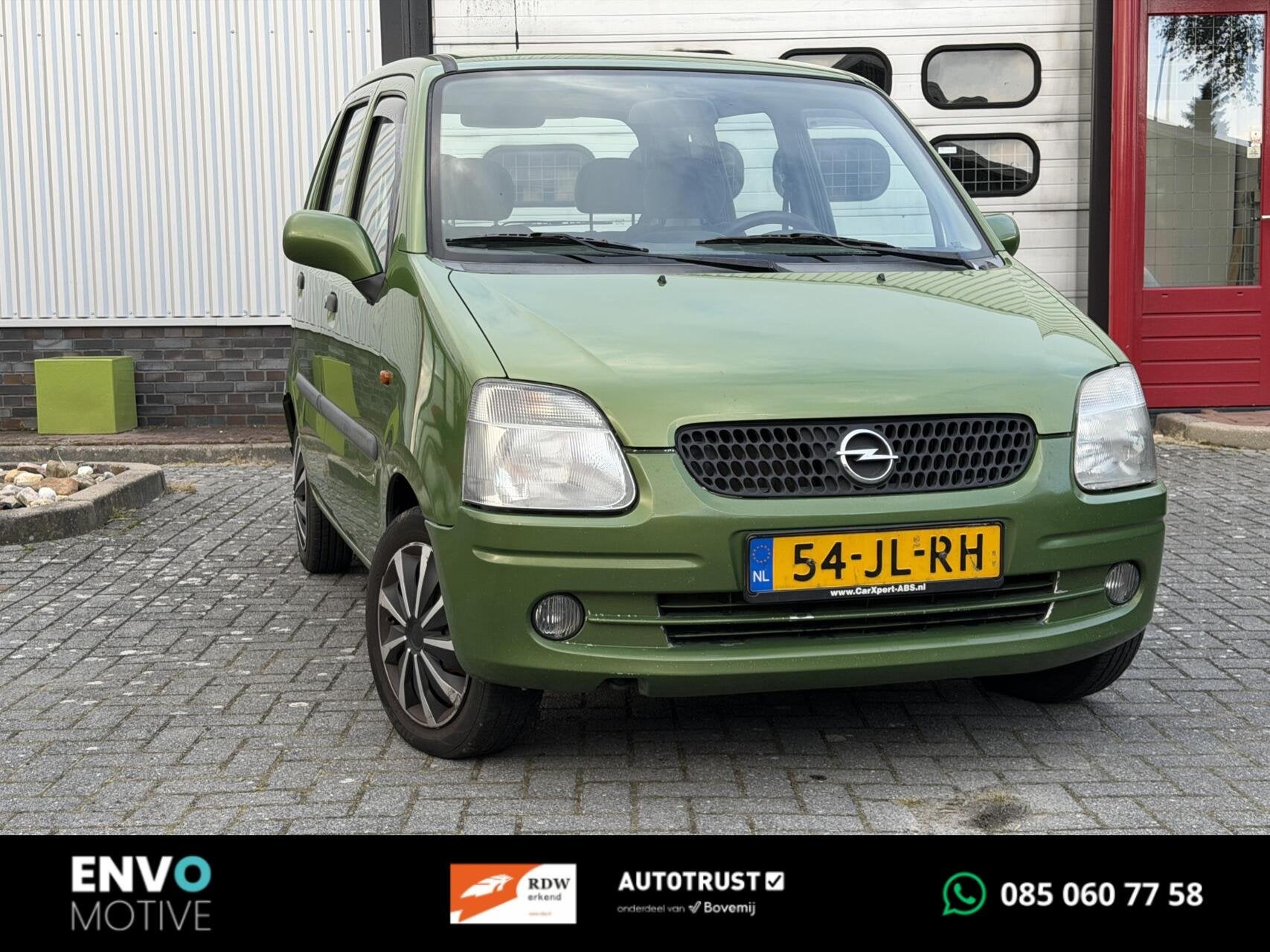 Opel Agila 1.2-16V Comfort met lange APK, Auto's, Voorwielaandrijving, Stof, Gebruikt, 31 €/maand