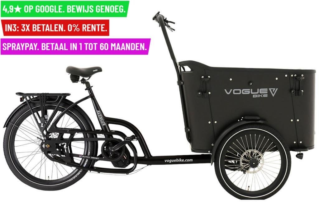 E-CARGO Vogue Avenger 8 28"/50cm/36V 15Ah 540Wh
