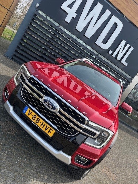 Ford Ranger 3.0 TD V6 AUT 241 PK EURO 6 2P VAN BPM VRIJ 3500, Auto's, Automaat, Automatische klimaatregeling, Gebruikt, Zwart