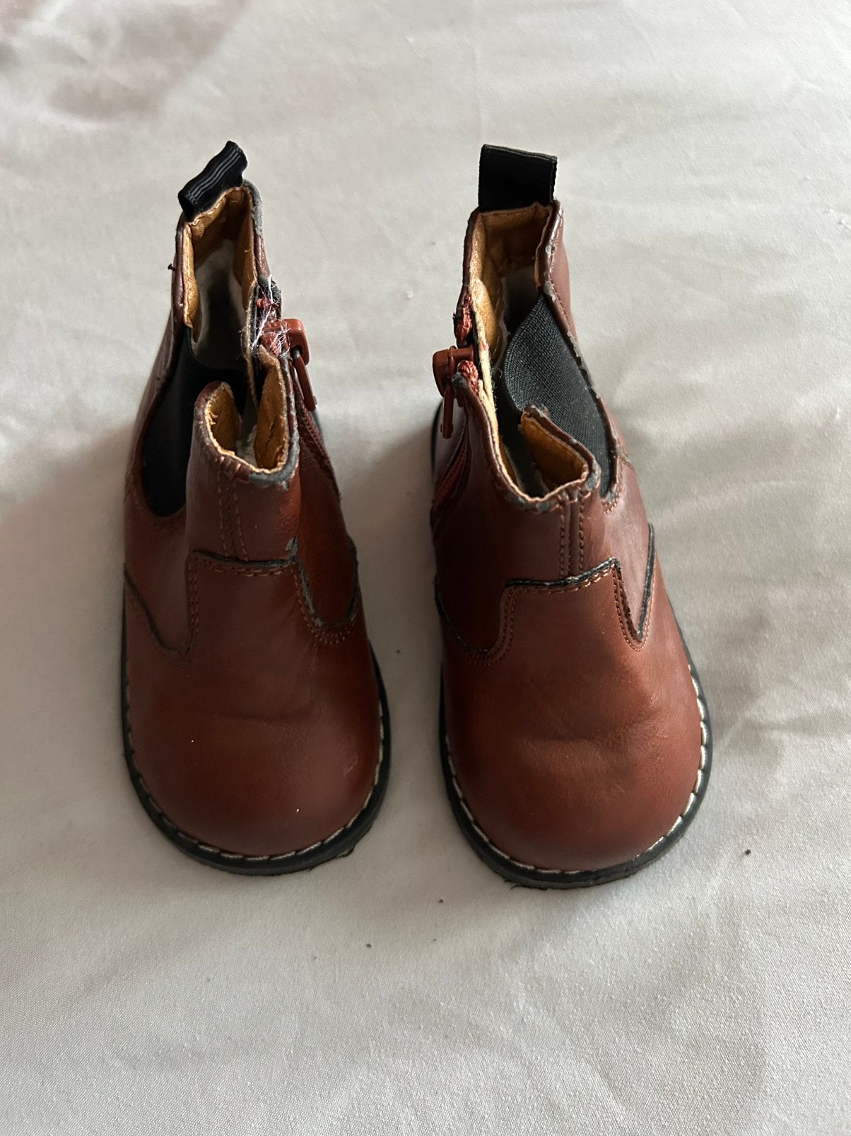 Bruine H&M Laarsjes Maat 19/20, Ophalen of Verzenden, Zo goed als nieuw, Meisje, Laarzen