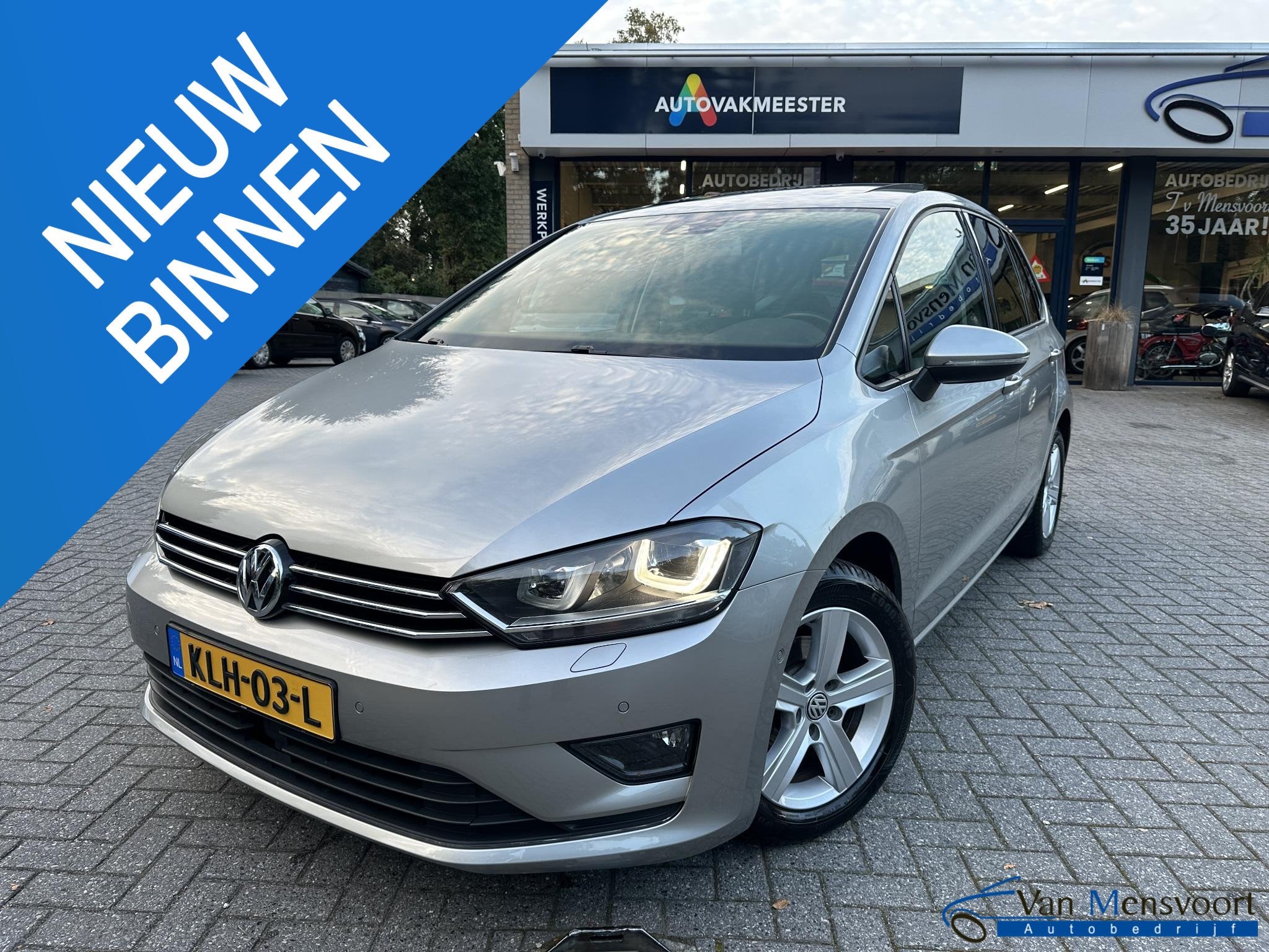 Volkswagen Golf Sportsvan 1.2 TSI Highline Panorama|ACC|Dode, Auto's, Gebruikt, 4 cilinders, Met garantie (alle), Alcantara