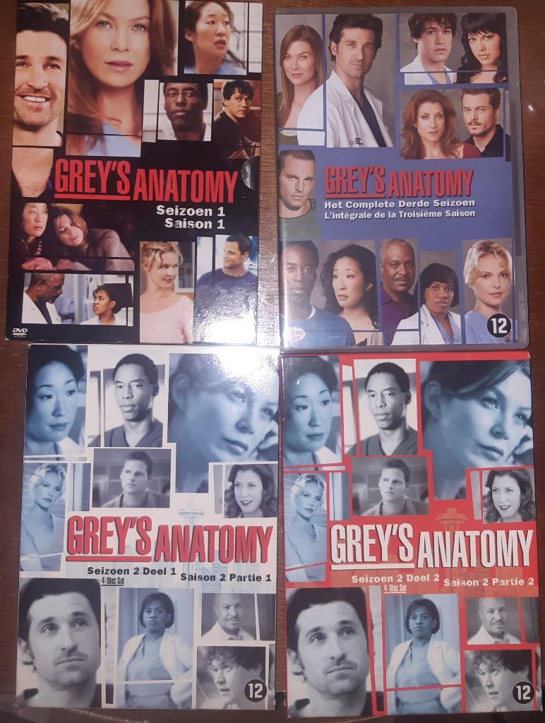 greyś anatomy seizoen 1-2-3 in een koop, Alle leeftijden, Ophalen of Verzenden, Zo goed als nieuw, Drama