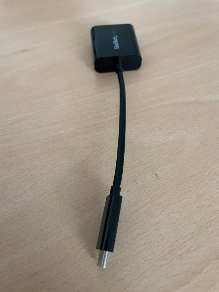 StarTech USB-C naar VGA Adapter, Ophalen, Zo goed als nieuw, Minder dan 2 meter, Overige kabels