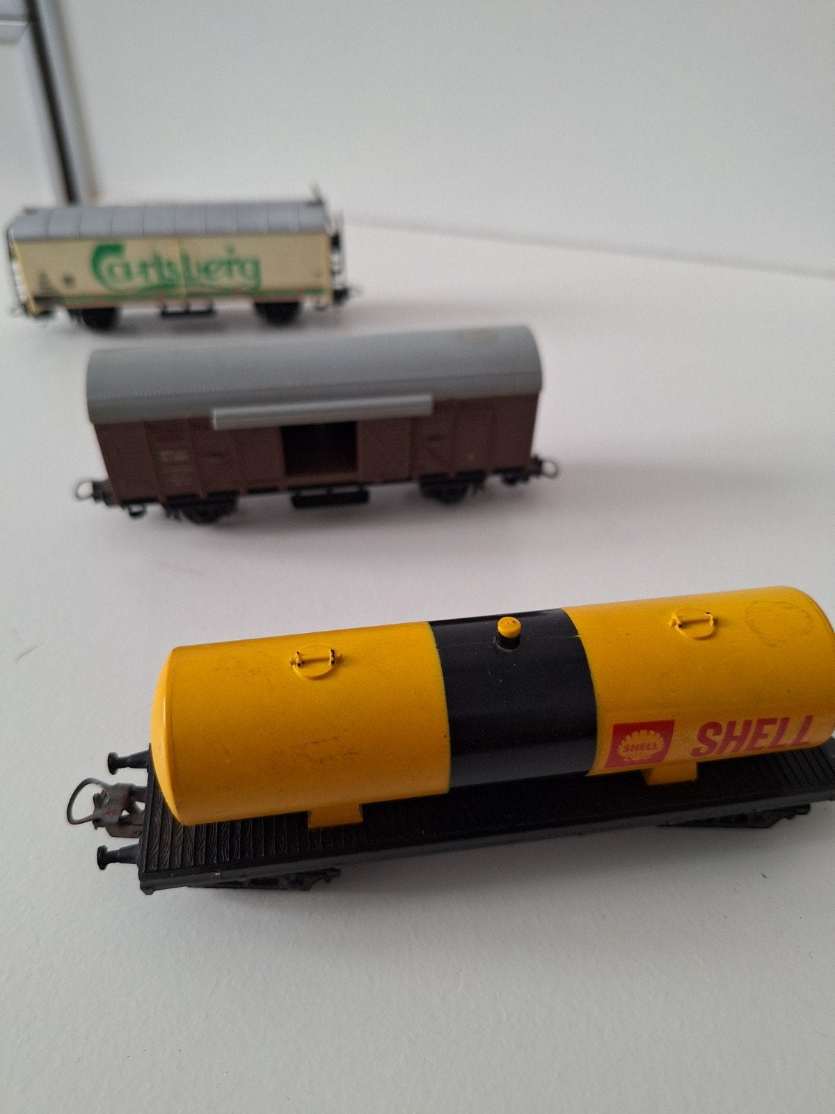 3 stuks Goederenwagons van Lima., Ophalen of Verzenden, Gelijkstroom, Wagon, Lima
