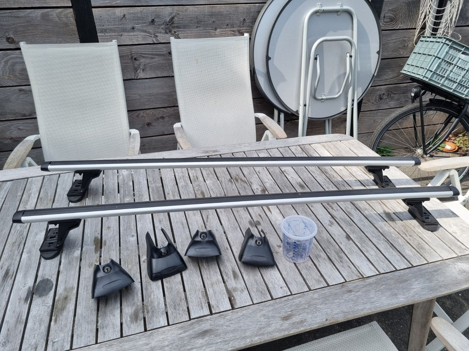 Flybar dakdragers Montblanc Ford S-MAX 2009, 140 cm, Auto diversen, Dakdragers, Ophalen of Verzenden, Gebruikt