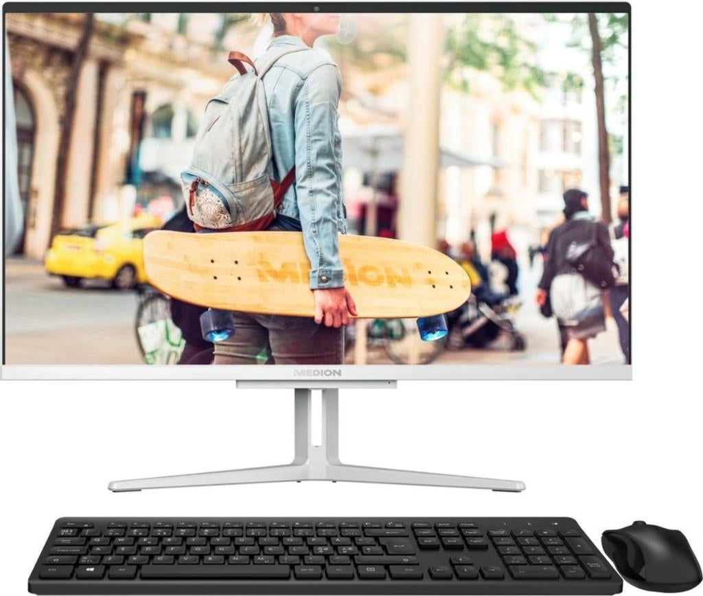 Medion Akoya E23301 (MD61976) All-in-One PC, Gebruikt, 2 tot 3 Ghz, Medion, Ophalen of Verzenden