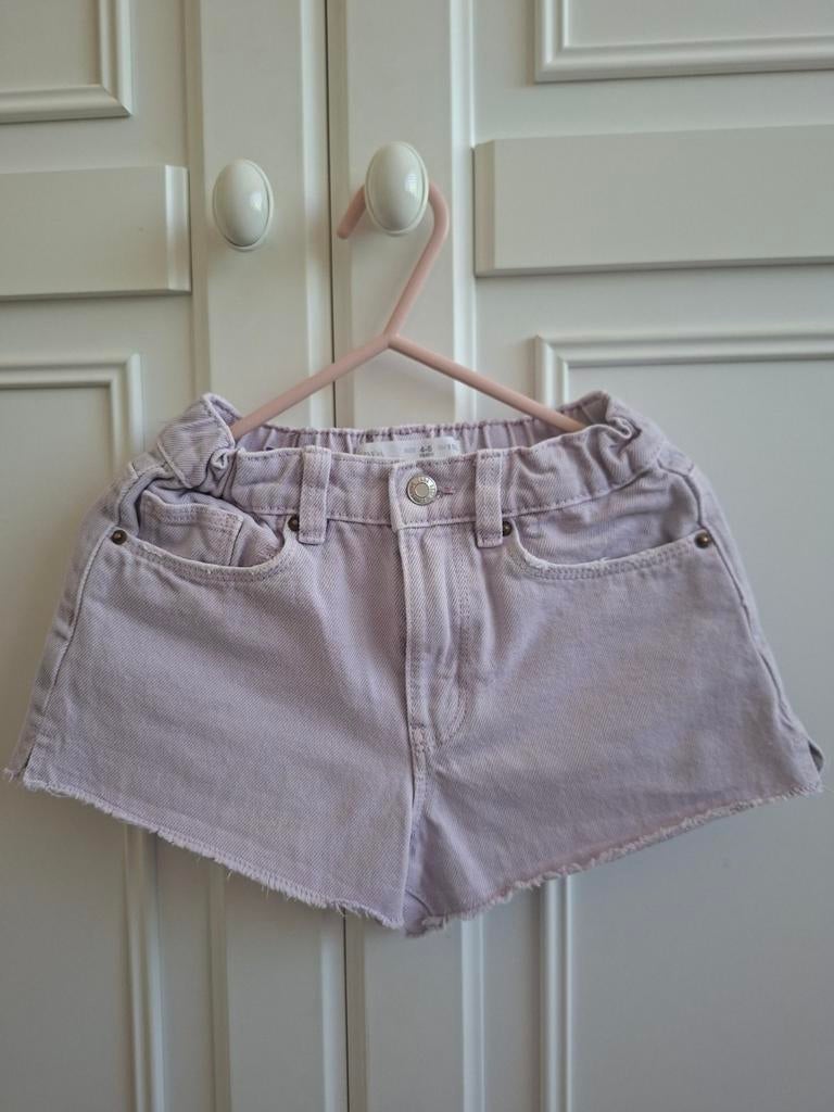 Zara spijker shortje maat 110, Broek, Meisje, Ophalen of Verzenden, Zo goed als nieuw