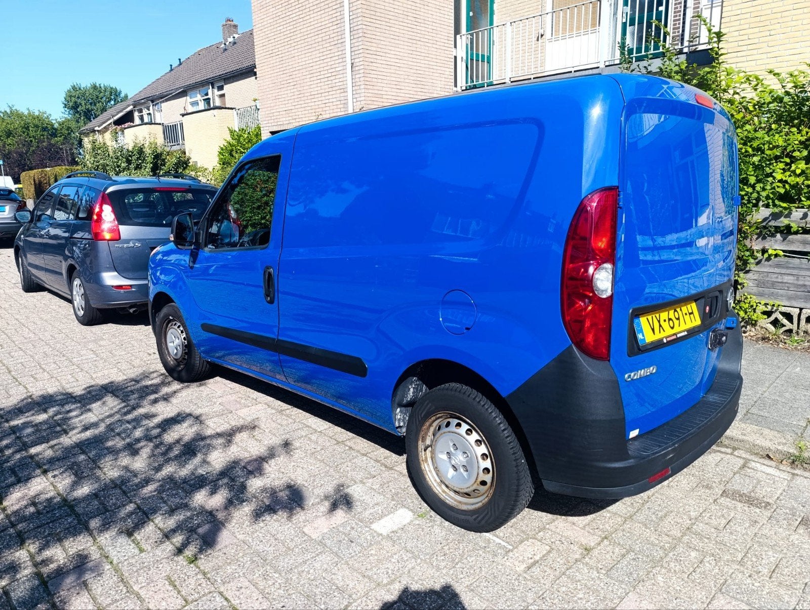 Opel Combo 1.3 cdti 2016, Auto's, Stof, Zwart, 4 cilinders, Blauw