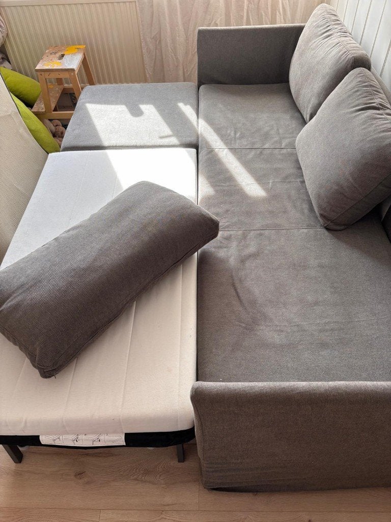 Foto 4 van IKEA BRÅTHULT hoekslaapbank - Grijs