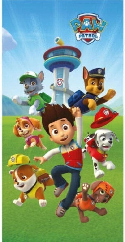 Paw Patrol Badlaken / Strandlaken - Sneldrogend, Jongen of Meisje, One size, Nieuw, Ophalen of Verzenden