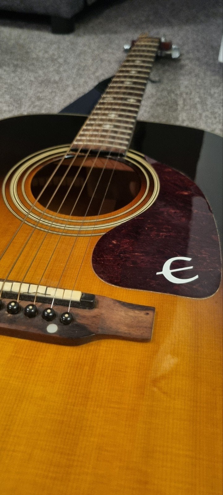 Epiphone Elektro-akoestische gitaar PR-350-E, Muziek en Instrumenten, Ophalen, Western- of Steelstringgitaar