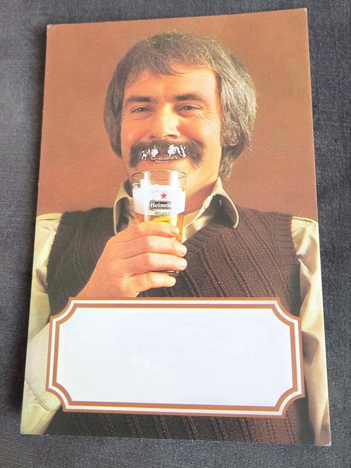 Heineken Pretkaart - Vintage Reclamekaart, Verzenden, 1960 tot 1980, Ongelopen, Overige thema's