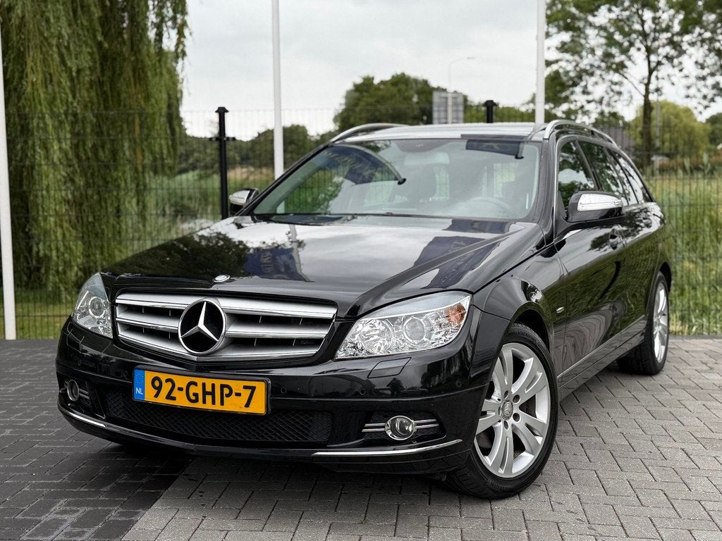 Mercedes-Benz C-klasse Estate 200 K Avantgarde AUT / CLIMA /, Automaat, Achterwielaandrijving, Zwart, 4 cilinders