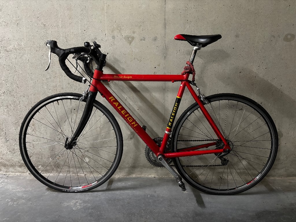 Mooie, lichte racefiets – Rayleigh Hennie Kuiper 56cm, 28 inch, Gebruikt, Aluminium, Meer dan 20 versnellingen