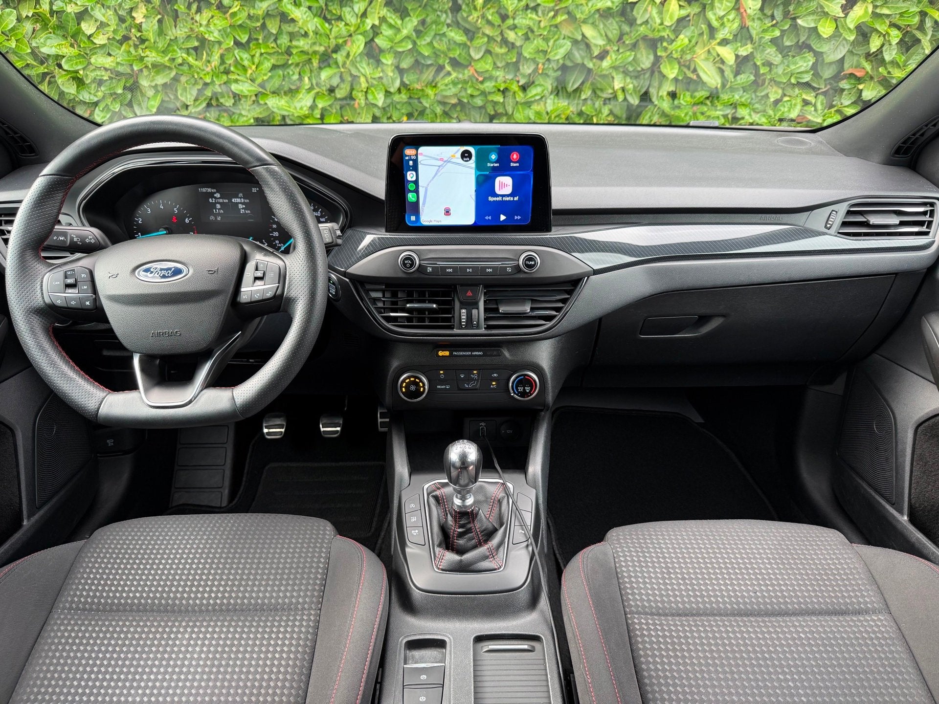 Ford Focus Wagon 1.0 EcoBoost ST Line Business|TREKHAAK|CARP, Auto's, Gebruikt, 23 km/l, Origineel Nederlands, Onderhoudsboekje