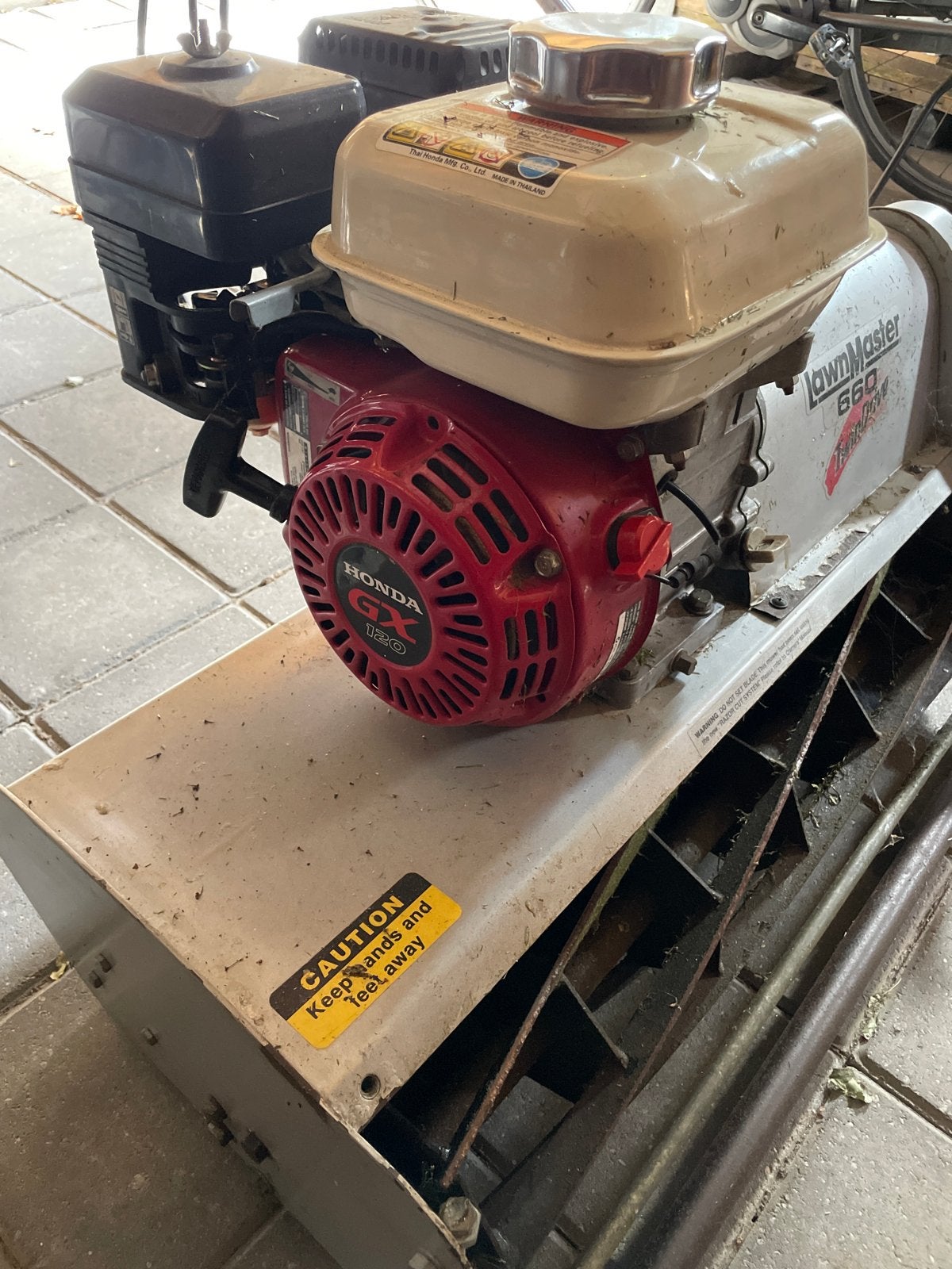 LawnMaster 660 TwinDrive Kooimesmaaier met Honda Motor, Gebruikt, Ophalen of Verzenden, Benzine-grasmaaier, 50 cm of meer