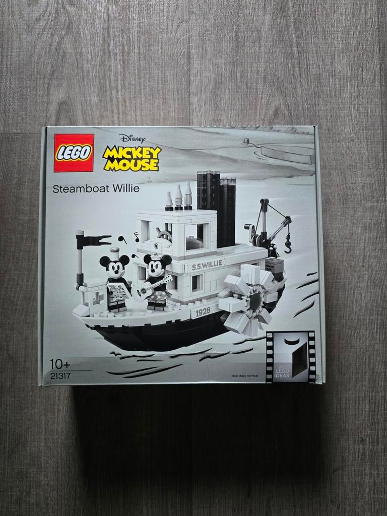 21317 Lego Steamboat Willy | Nieuw in Doos, Ophalen of Verzenden, Nieuw, Complete set, Lego