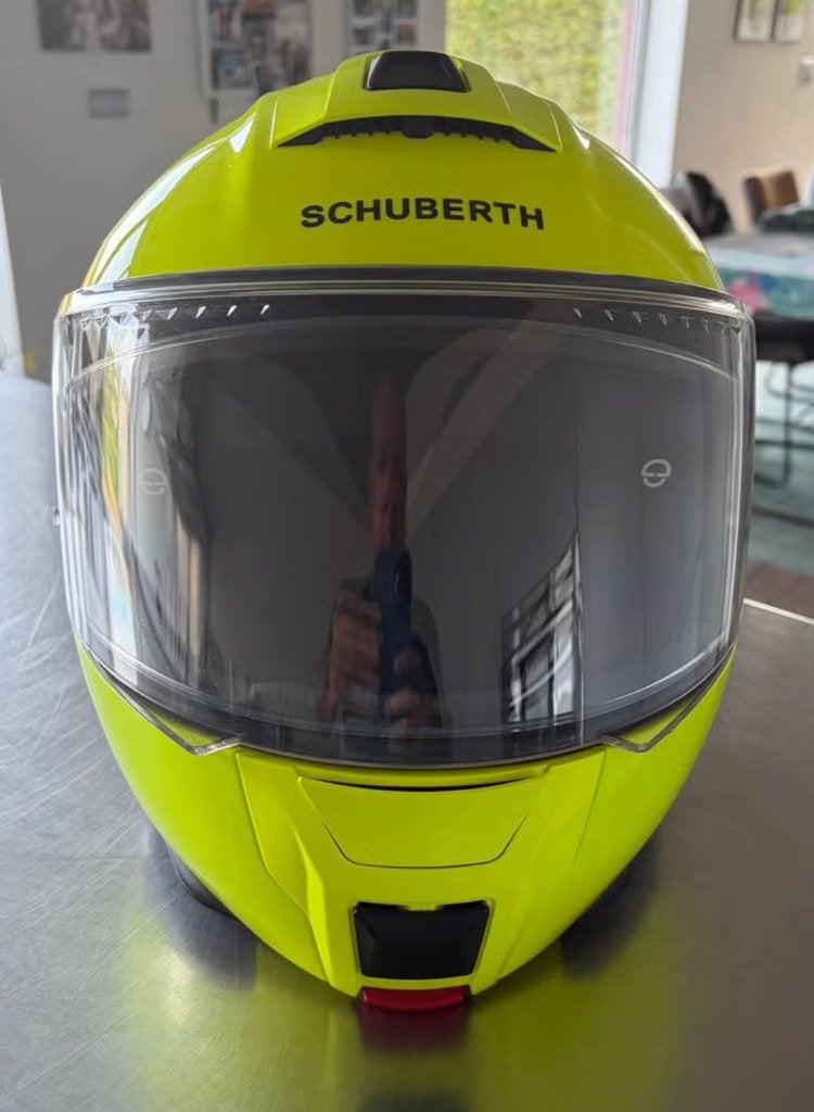 Schuberth C5 systeemhelm met SC Edge cardo maat M 57, Motoren, M, Systeemhelm, Dames, Nieuw zonder kaartje