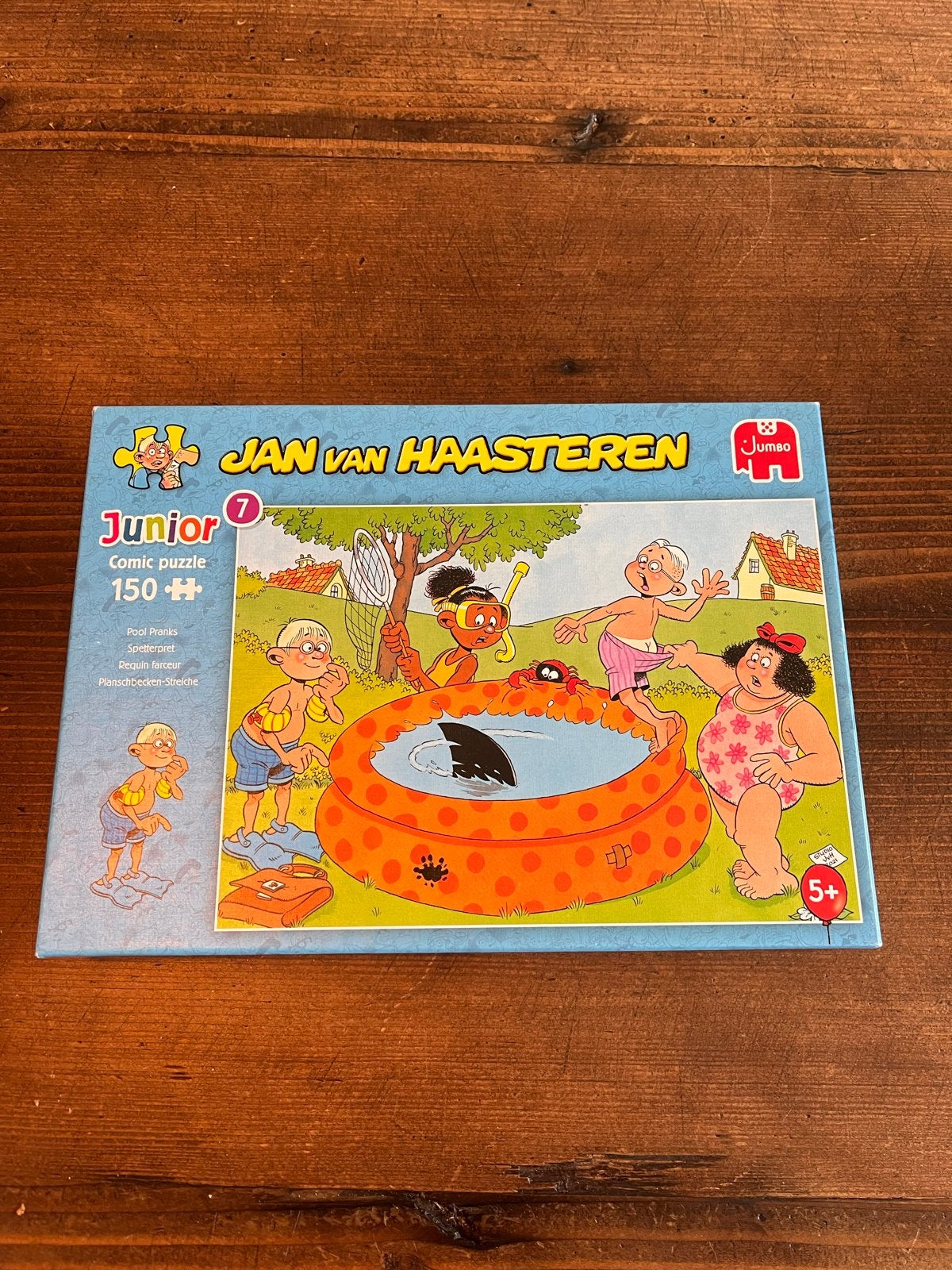 Jan van Haasteren Junior Comic Puzzel 150 stukjes, Ophalen, Meer dan 50 stukjes, Gebruikt, 6 jaar of ouder
