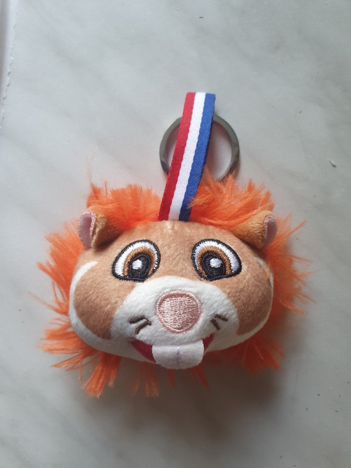 Te koop oranje hamster sleutelhanger, Albert Heijn, Ophalen