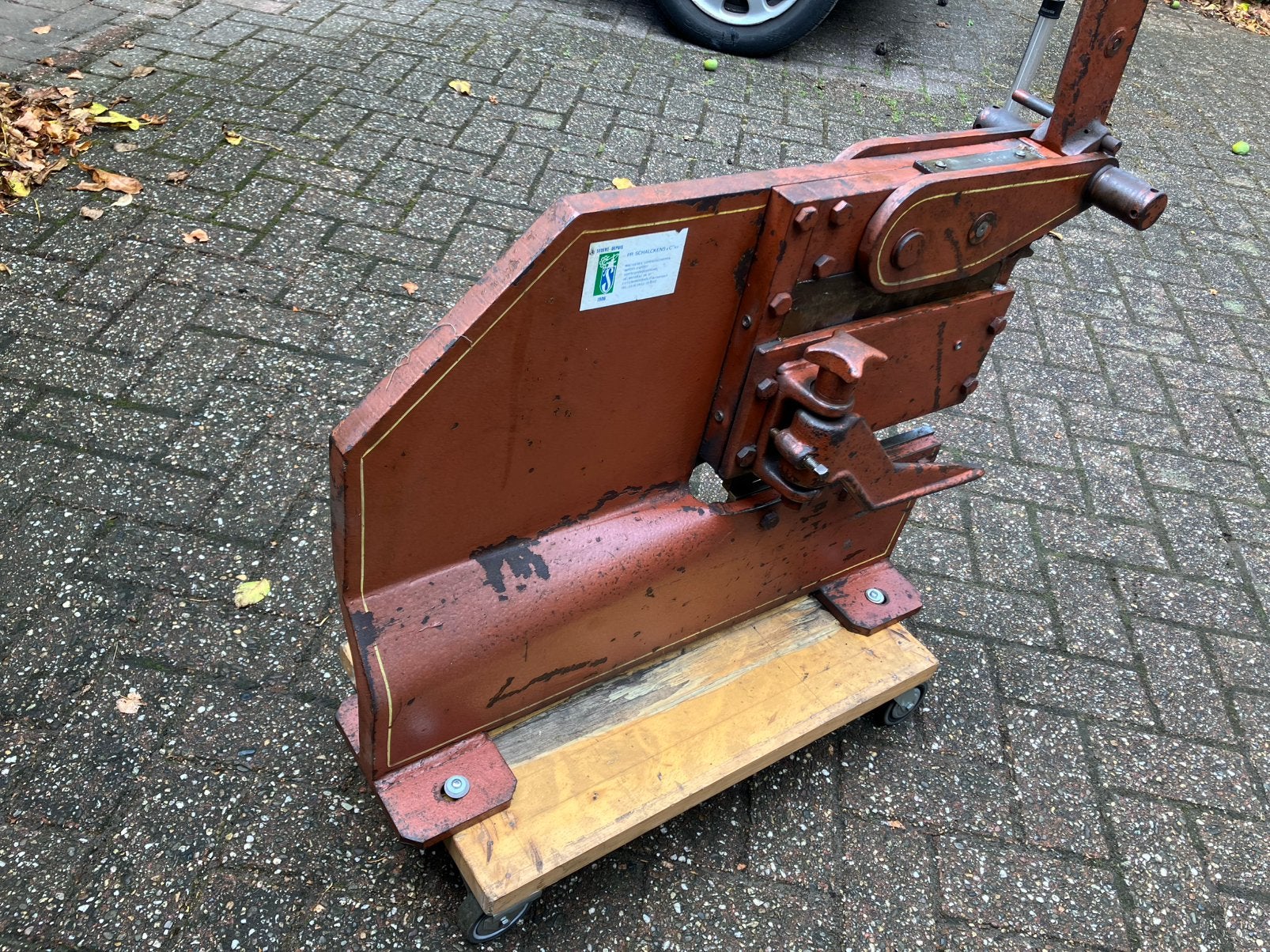 Knipschaar, Ophalen, Gebruikt