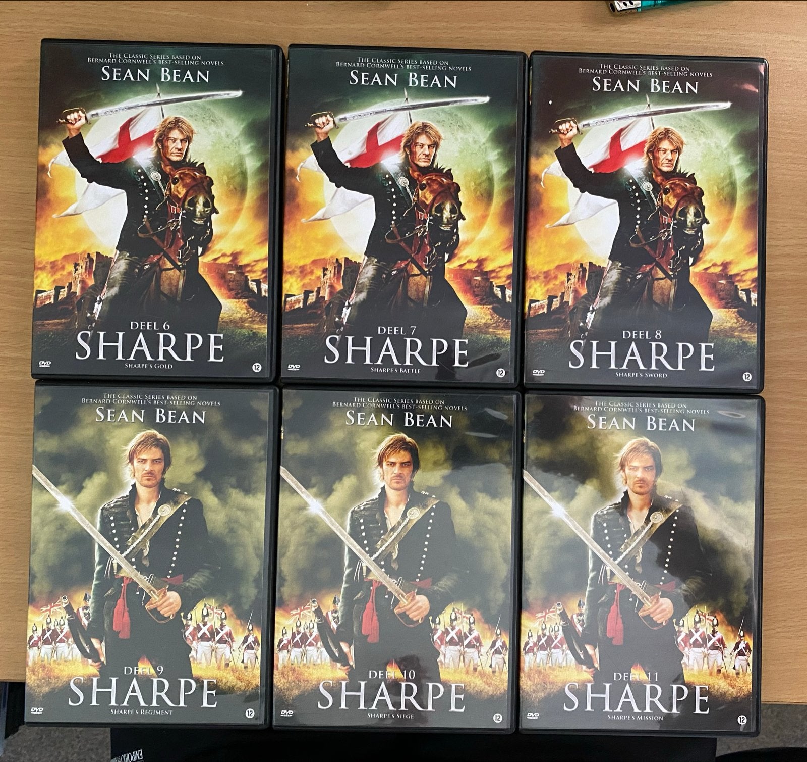 Sharpe's Peril & Challenge DVD Boxset - Sean Bean, Cd's en Dvd's, Dvd's | Tv en Series, Nederlands, Ophalen of Verzenden, Actie en Avontuur