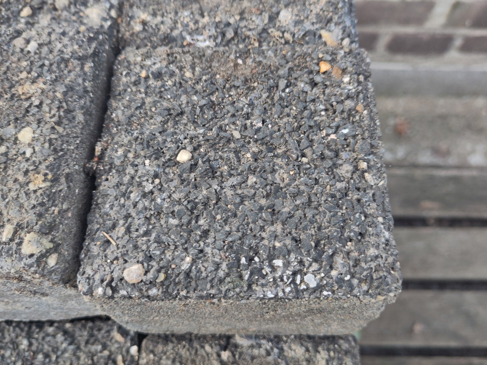 Gratis Gebruikte betonnen klinkers - 10x10 cm, 8cm hoog, Tuin en Terras, Tegels en Klinkers, Ophalen, Gebruikt, Klinkers, Minder dan 5 m²