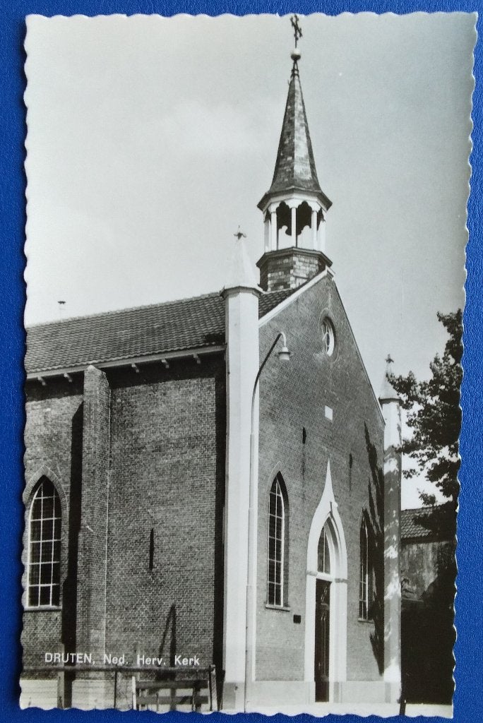 Druten, Ned. Herv. Kerk. Klf, Verzenden, 1960 tot 1980, Ongelopen, Gelderland