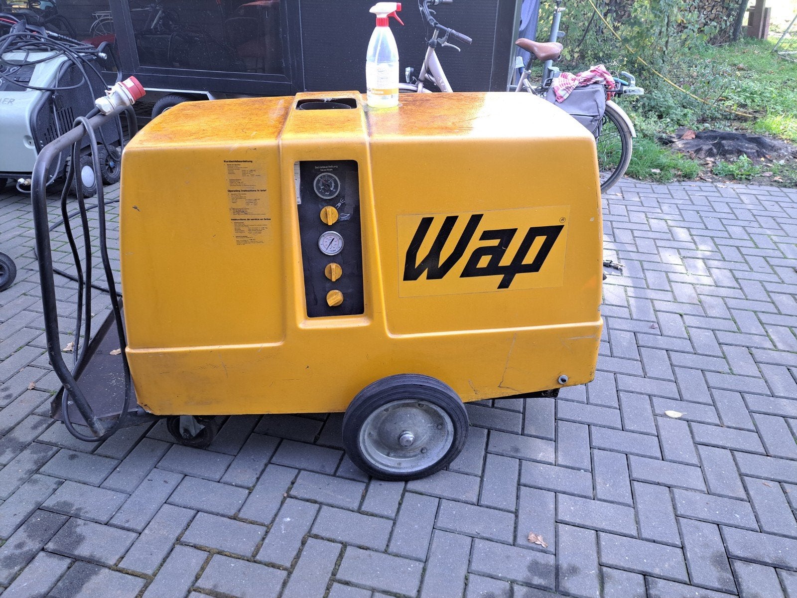 WAP 1300 Heetwater Hogedrukreiniger Stoomcleaner Pro, Ophalen, Gebruikt