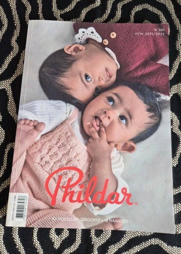 Phildar breiboek babykleding H/W 2021/2022, Ophalen of Verzenden, Nieuw, Breien, Patroon of Boek