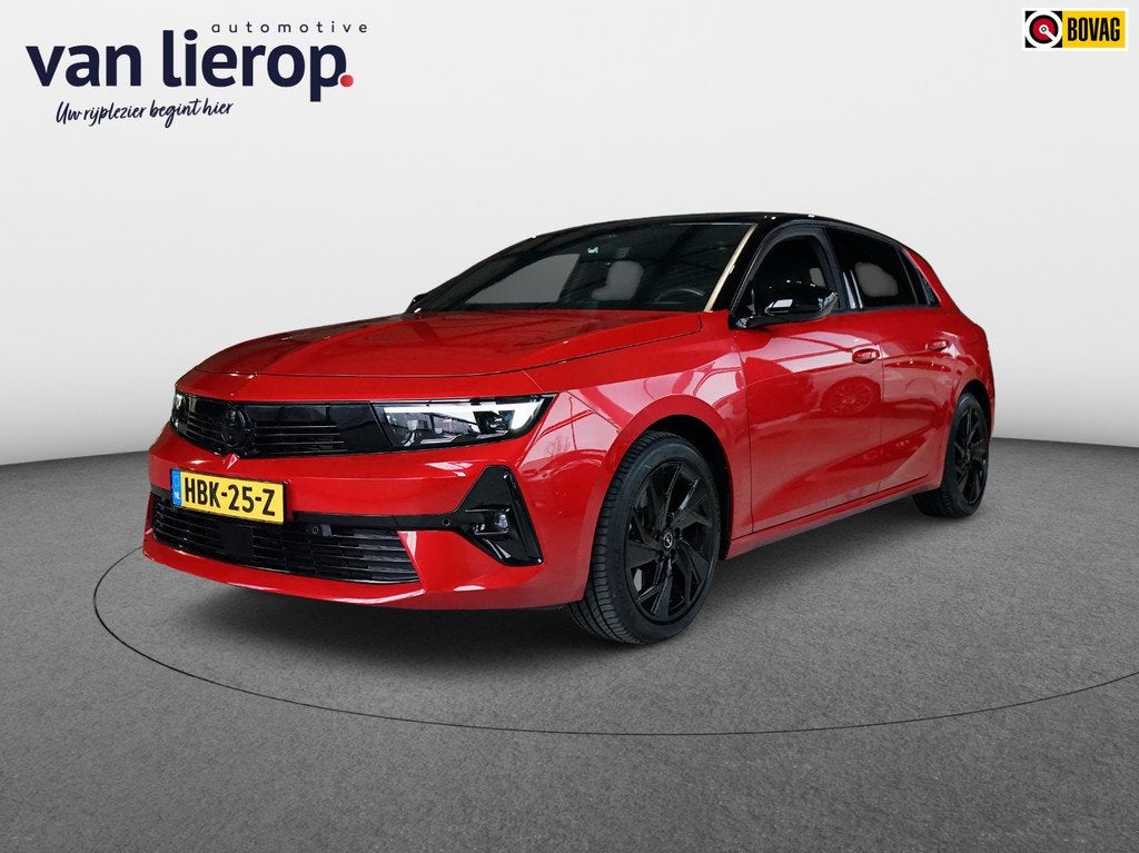 Opel ASTRA 1.6 Hybrid GS Line | 360° CAMERA | STOEL/STUUR-V, Auto's, Opel, Gebruikt, 4 cilinders, 150 pk, Leder en Stof