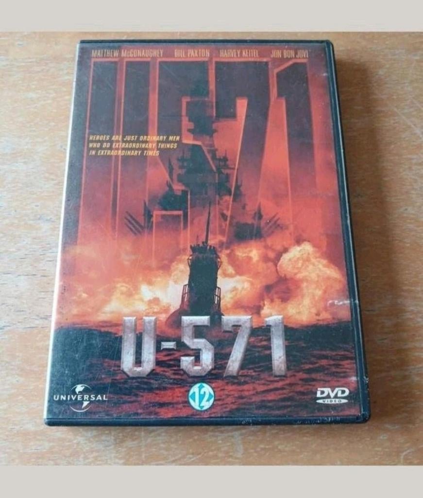 U 571, Cd's en Dvd's, Ophalen of Verzenden, Zo goed als nieuw