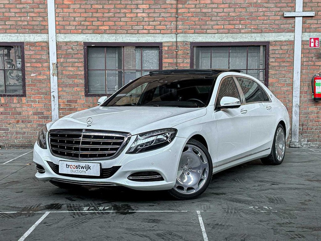 Mercedes-Benz S500 Maybach 4.7 V8 455pk 2015 S-Klasse, HVJ-2, Auto's, Achterwielaandrijving, Gebruikt, Maybach S-Klasse, 4 stoelen