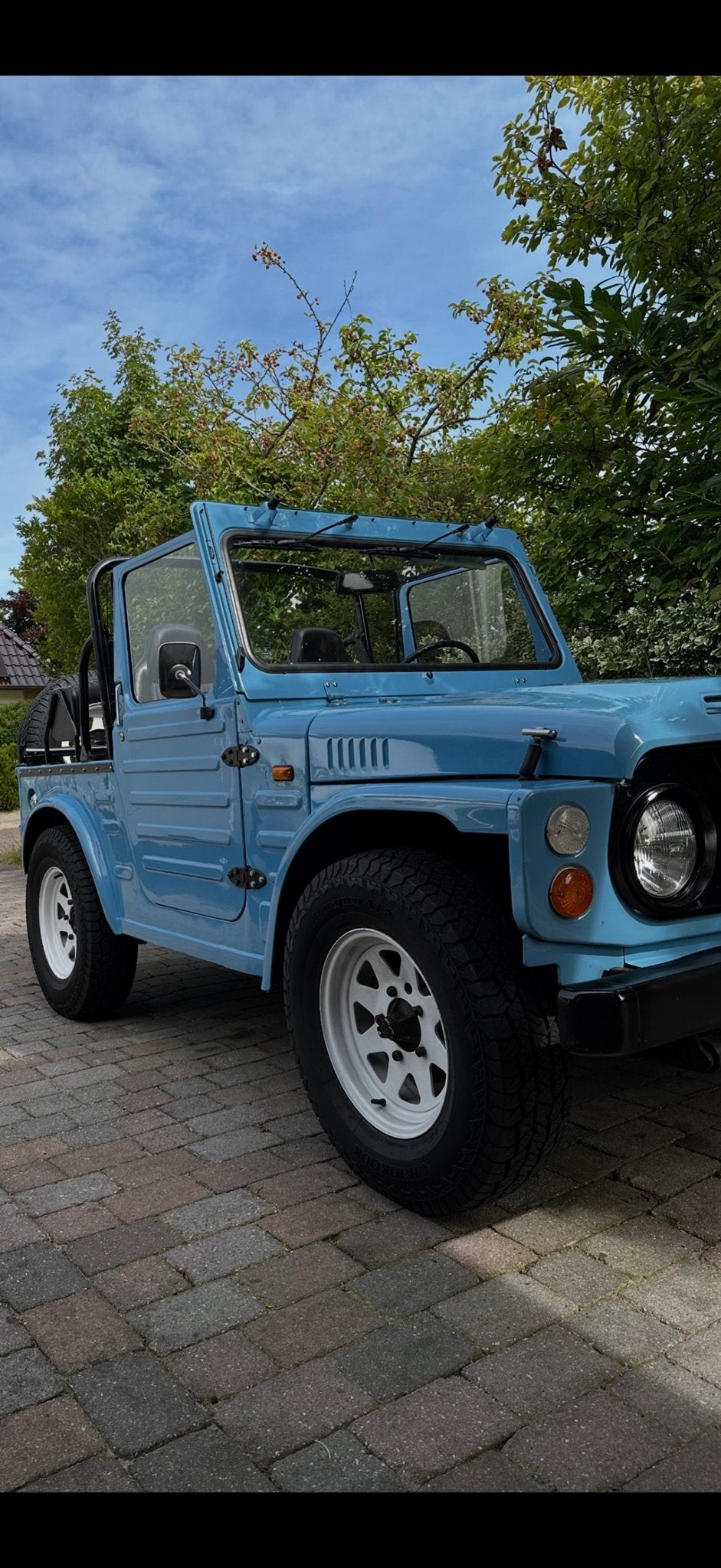 Suzuki LJ80 jeep  Oldtimer Belastingvrij, Auto's, Blauw, Vierwielaandrijving, Particulier, SUV of Terreinwagen