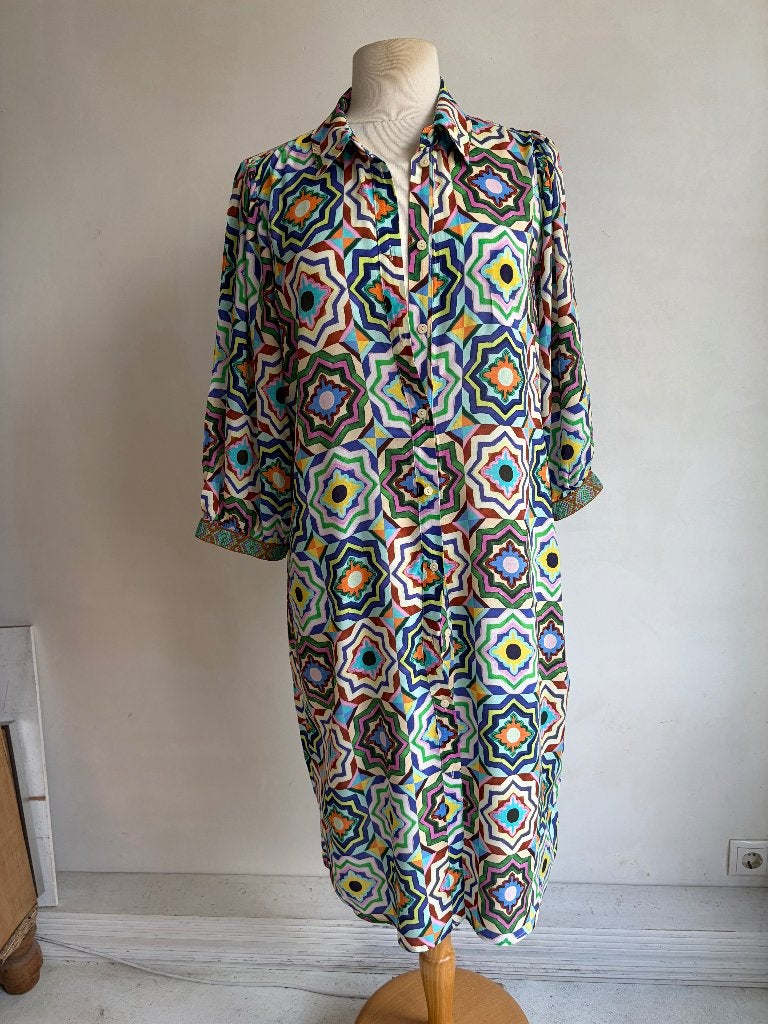 geisha jurk maat m, Kleding | Dames, Maat 38/40 (M), Geisha, Ophalen of Verzenden, Zo goed als nieuw