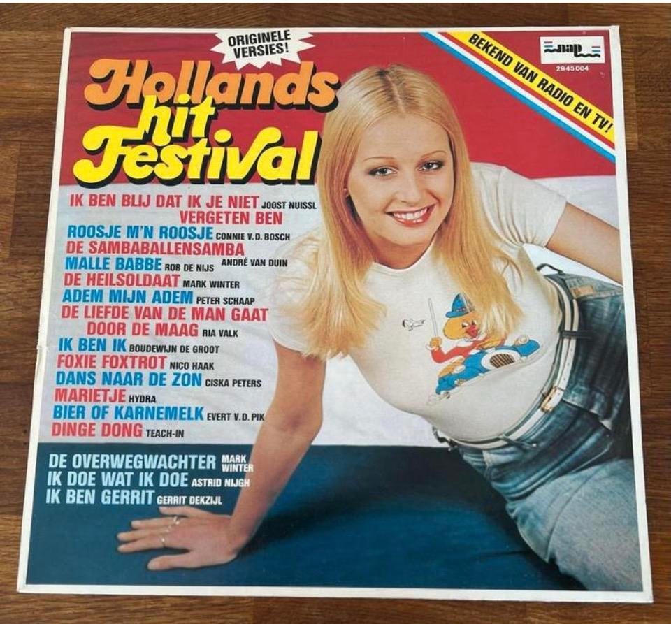 LP Hollands Hit Festival, Ophalen of Verzenden, Zo goed als nieuw, 12 inch, Nederlandstalig