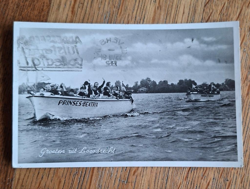 Groeten uit Loosdrecht., Ophalen of Verzenden, 1940 tot 1960, Gelopen, Noord-Holland