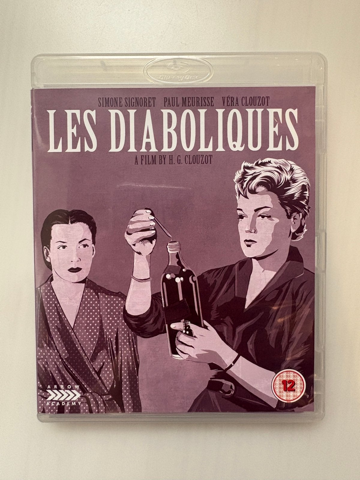 Arrow Blu ray: Les Diaboliques, Clouzot, 1955, Ophalen of Verzenden, Zo goed als nieuw
